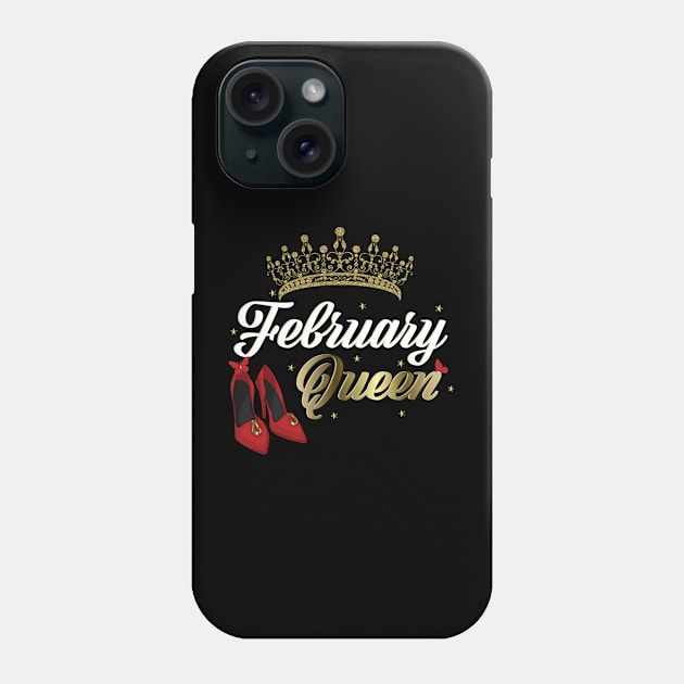 January Queen Birthday for women Phone Case by Spreadlove