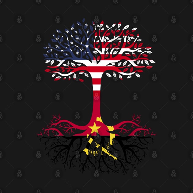 American Grown Angola Roots Angola Flag by BramCrye