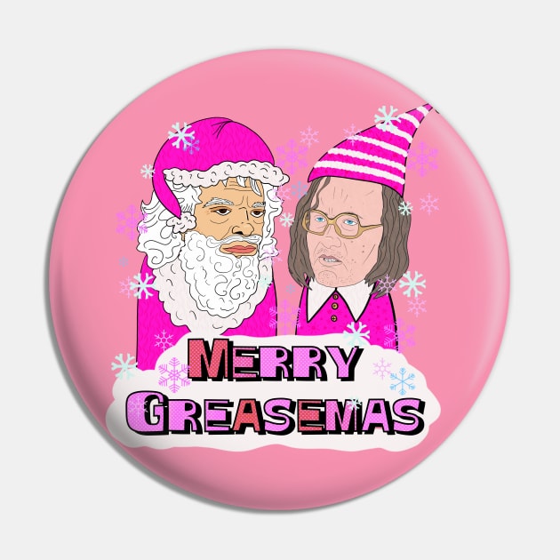 Merry Greasemas Pin by VultureVomitInc