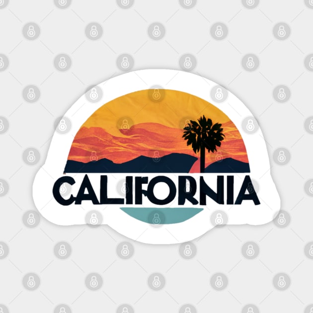 California pride Magnet by Style24x7