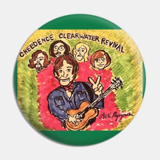 Creedence Clearwater Revival Pin