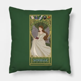 Danielle - art nouveau - Ever After Pillow