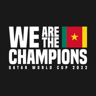 Qatar World Cup Champions 2022 - Cameroon T-Shirt