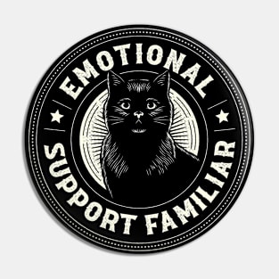 Emotional Support Familiar Black Cat by Tobe Fonseca Pin