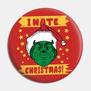 I hate christmas 21 Pin