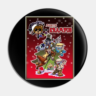 Kaos Kids Meet Krampus Pin