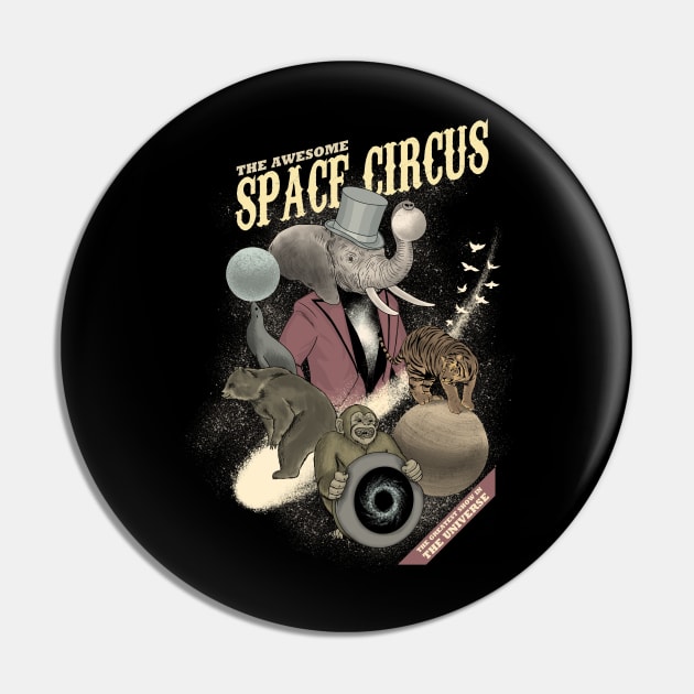 Space Circus Pin by Sachpica