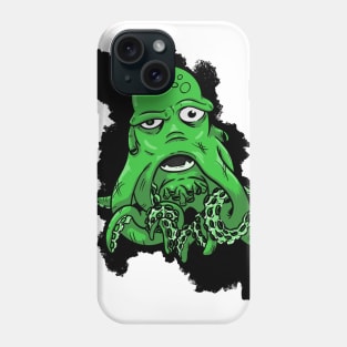 Octopus green Phone Case