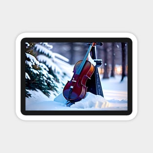 Christmas Music 5 Magnet