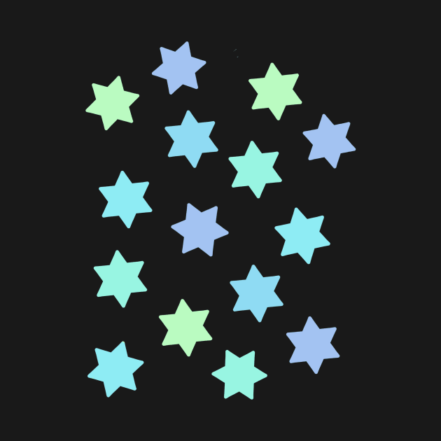 Pastel stars by Drawingbreaks
