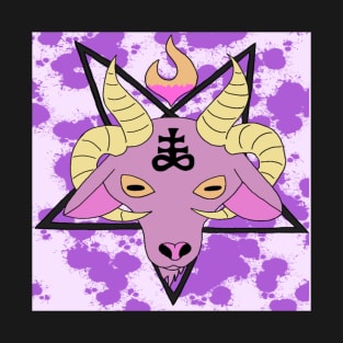 Pastel Goth SataniGoat V 1 T-Shirt