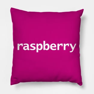 Raspberry Pillow