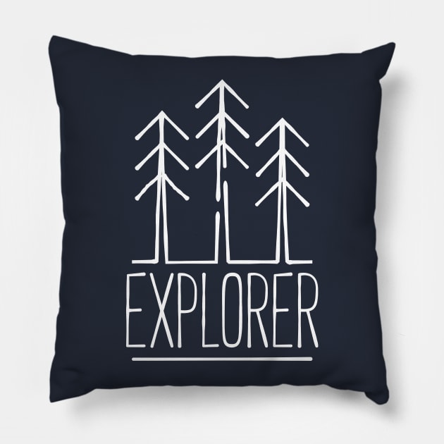 Explorer Pillow by RedYolk