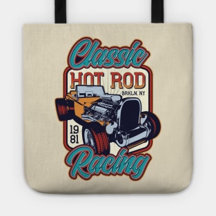 Classic Hot Rod Racing Brooklyn 1981 Tote