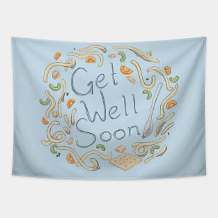 Get Well Soon Soup Tapestry