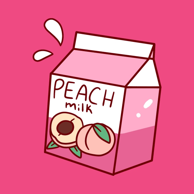 Peach Milk by saradaboru