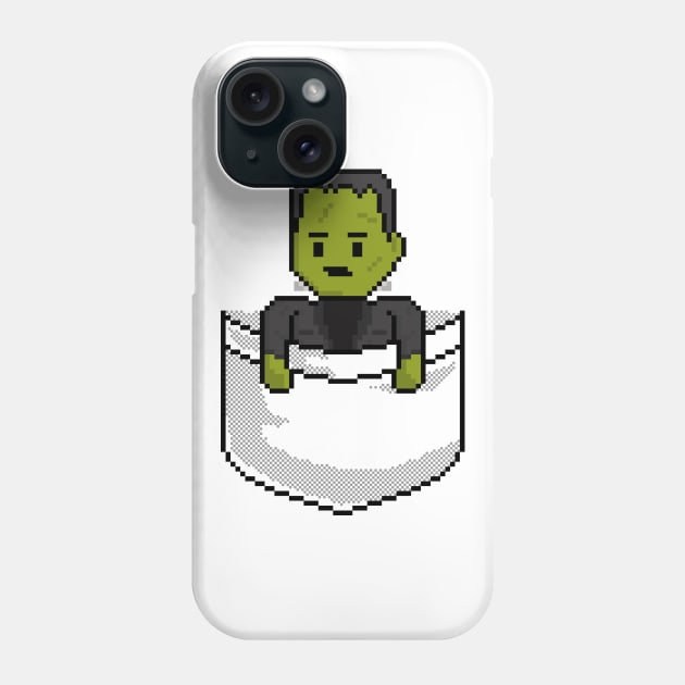 Pixel Pocket Frankensteins Monster Phone Case by gkillerb