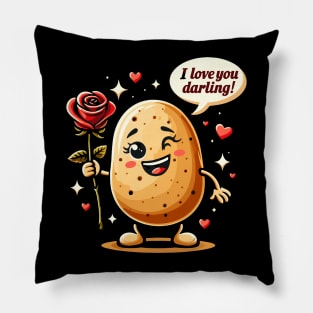 I love you darling-valentine Pillow