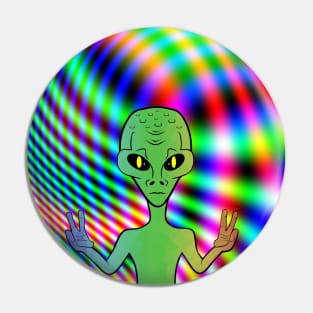 I BELIEVE Aliens Exist Pin