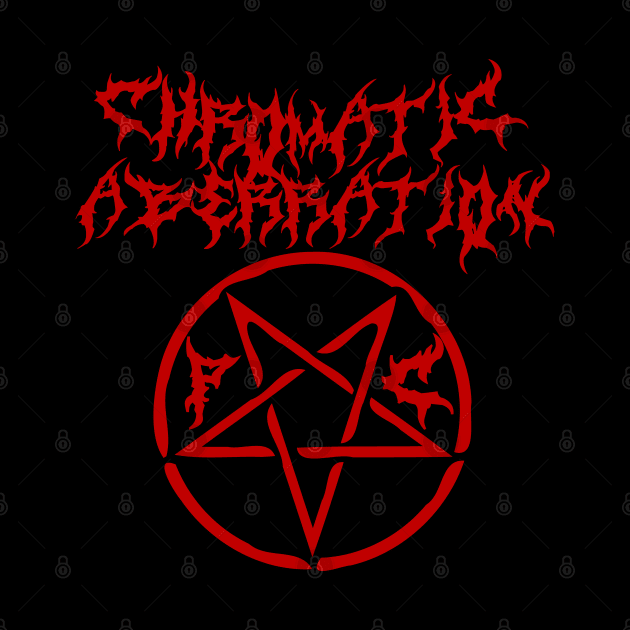 Chromatic Aberration Black Metal - Meme, PC Gaming, Goth, Band by SpaceDogLaika