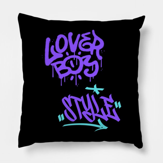 LOVER BOY STYLE DESIGN Pillow by The C.O.B. Store
