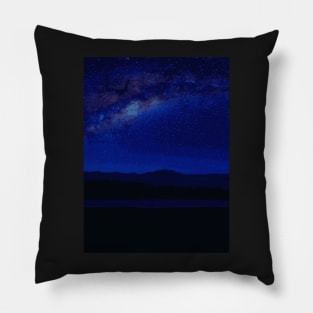 Deep Blue - Landscape Pillow