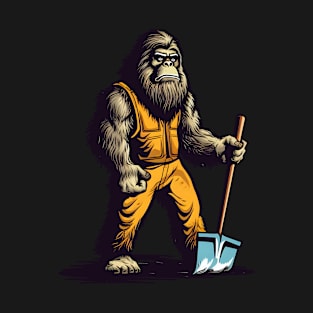 Road Worker Shirt | Hairy Monster T-Shirt