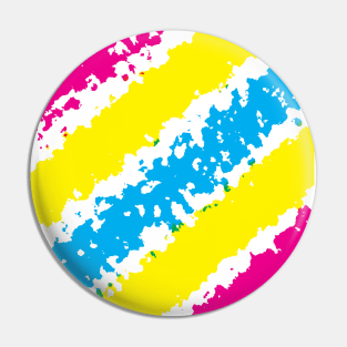 Bright diagonal splash pattern Pin