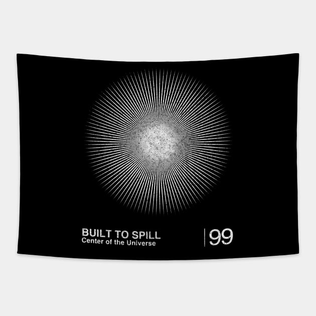 Built To Spill / Minimalist Graphic Fan Artwork Design Tapestry by saudade