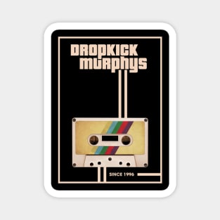 Dropkick Murphys Music Retro Cassette Tape Magnet