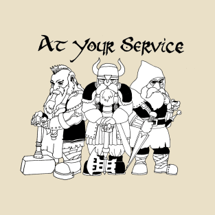 Dwarves At Your Service T-Shirt