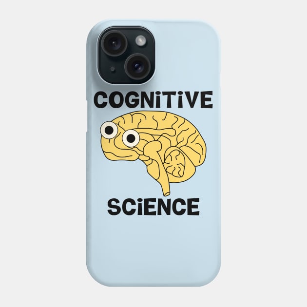 Cognitive Science Brain Phone Case by Barthol Graphics