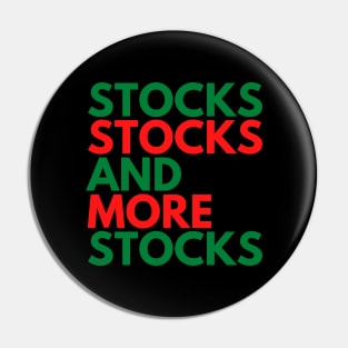 STOCKS, STOCKS, AND MORE STOCKS Pin