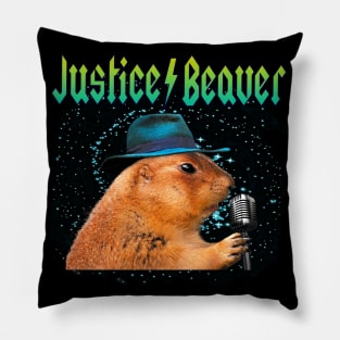 Justice Beaver - Music Band Pop Star Pillow