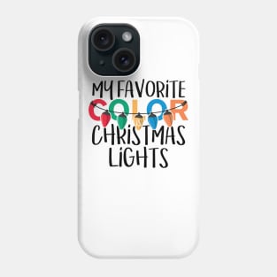 Christmas Lights Phone Case