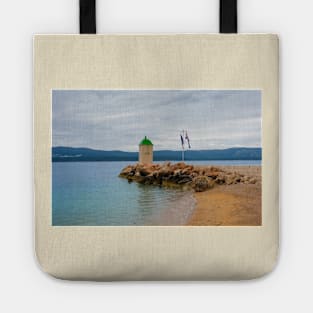 Bol Harbour, Brac Island, Croatia Tote