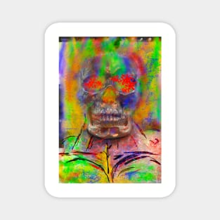 St. Anger Skull Magnet