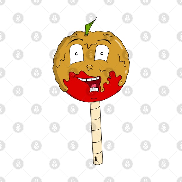 Caramel Candied Apple Cutie by JonnyVsTees