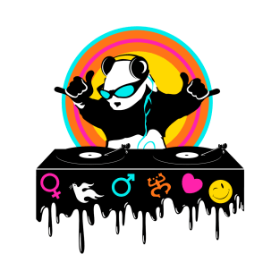 Panda - Monium Dj T-Shirt