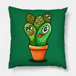 Cactus doodle Pillow