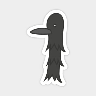 Funny Crow Corvus Magnet