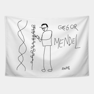 Gregor Mendel by BN18 Tapestry