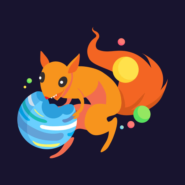 Squirrel of Doom - Eater of Worlds by Alice_Wieckowska