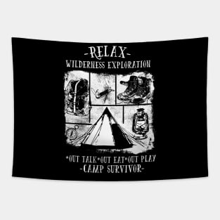 Camp Survivor Tapestry