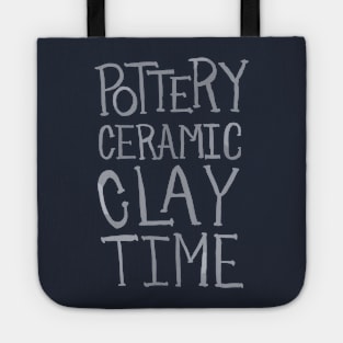 Pottery Ceramic Clay Time Tote