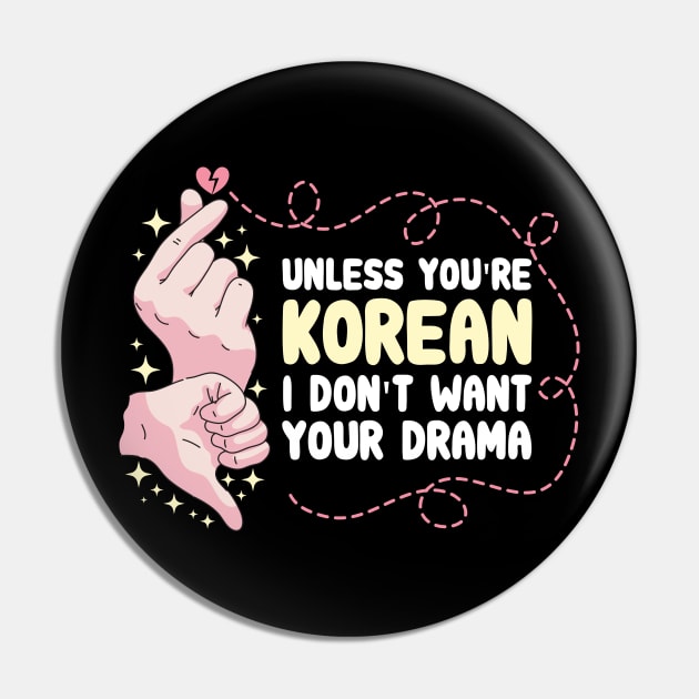 K-Drama Gift for Korean Drama Lovers Pin by Design Seventytwo