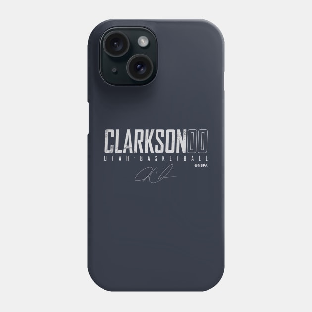 Jordan Clarkson Utah Elite Phone Case by TodosRigatSot