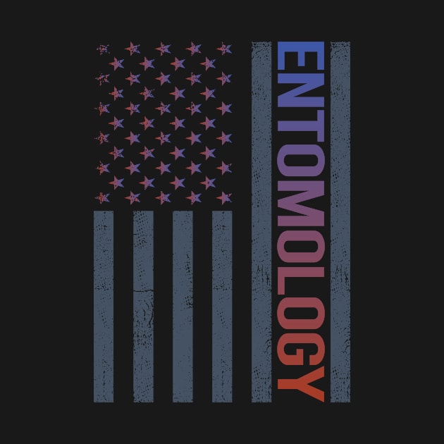 American Flag Entomology Entomologist Insect Insects Bug Bugs by tyeshawalthous