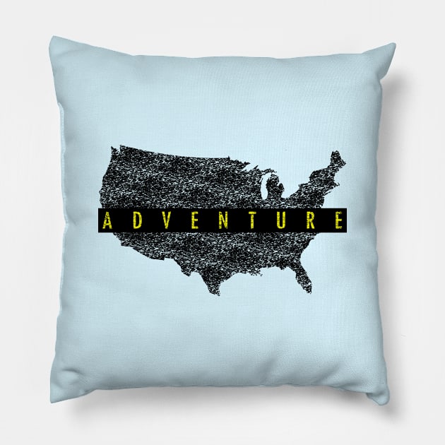 Adventure Pillow by SixThirtyDesign