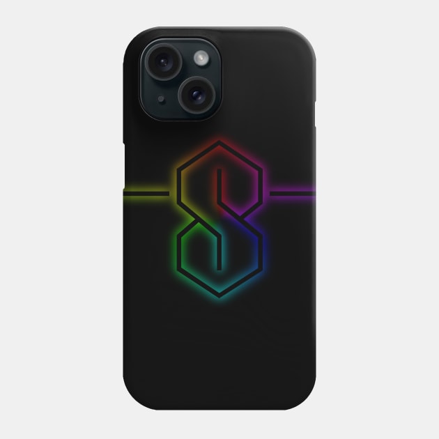 The "S" - Rainbow Glow Phone Case by Brony Designs